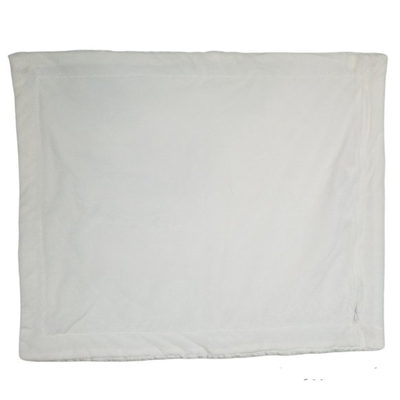 Madison Park Pillow Sham Tufted Off White Standard Medallion Cottage Style - Picture 3 of 10